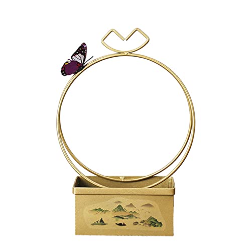 TENYELE Lebendige Hausflanz Rechteckige Eisenblume Vase Für Moderne Dekore Pflanztopf Magnetisch Schmetterling Blütenblüten Zimmerpflanze TENYELE Lebendige Hausflanz Rechteckige Eisenblume Vase Für Moderne Dekore Pflanztopf Magnetisch Schmetterling Blütenblüten Zimmerpflanze von TENYELE