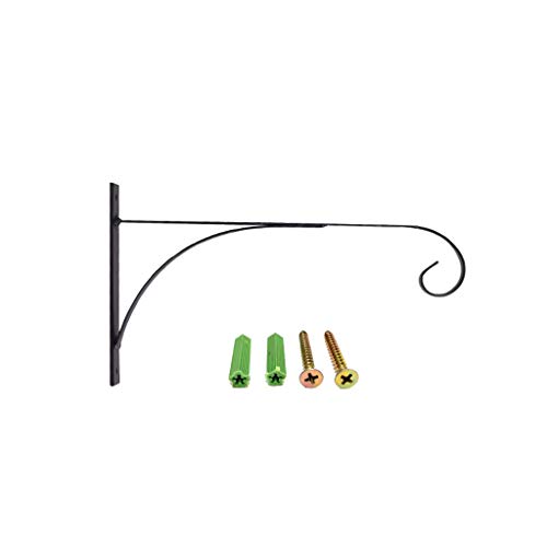 TENYELE Nordischer Wand Wandmontaged Hanging Blumenkaste Stütze Pflanzenhalterung Haken Kleiderbügel Balkon Garten Dekoration Pflanze Wand von TENYELE