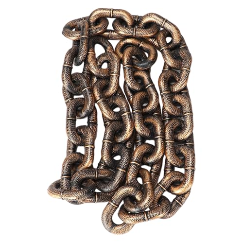 TENYELE Pet Walking Long Lash Accessoire Funny Iron Chain Photo Requisics Accessoires Simulation Eisen Für Outdoor Hunde Leine TENYELE Pet Walking Long Lash Accessoire Funny Iron Chain Photo Requisics Accessoires Simulation Eisen Für Outdoor Hunde Leine von TENYELE