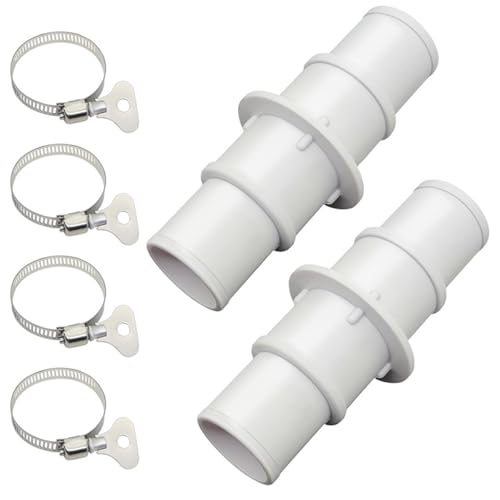 TENYELE Pool Vakuumschlauch Adapter Set Einfacher Anschlussfilterkupplung Einfacher Installieren Von Poolausrüstungs Ersatzkits Filterkopplung von TENYELE