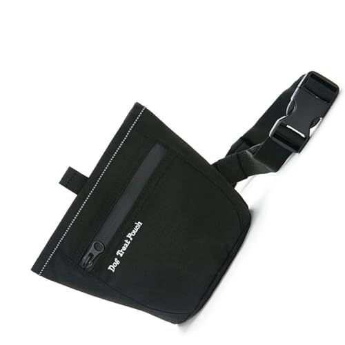 TENYELE Praktische Hundetraining-Hüfttasche mit sicherem Reißverschluss und verstellbarem Hüftgurt für Spaziergänge im Freien, wasserdichter Leckerli-Halter mit Reißverschluss von TENYELE
