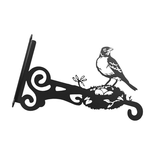TENYELE Wandmontierte Kleiderbügel aus Eisen, dekorative Pflanzenhalter, Haken für Terrassen, Innen- und Außenbereich, hängende Dekorationen, Übertopf, rostfrei, dekorative Pflanzenhalter für TENYELE Wandmontierte Kleiderbügel aus Eisen, dekorative Pflanzenhalter, Haken für Terrassen, Innen- und Außenbereich, hängende Dekorationen, Übertopf, rostfrei, dekorative Pflanzenhalter für von TENYELE