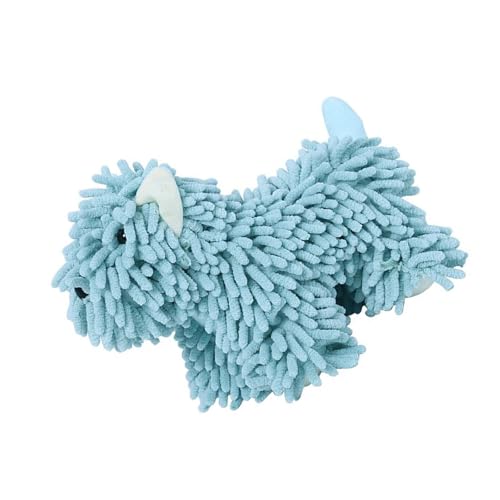 TENYELE Weiches Handtuch, Puppen, super saugfähig, zum Aufhängen, Plüsch, Schwämme, Badezimmer, Küche, Zugang, Cartoon-Hundehandtuch von TENYELE