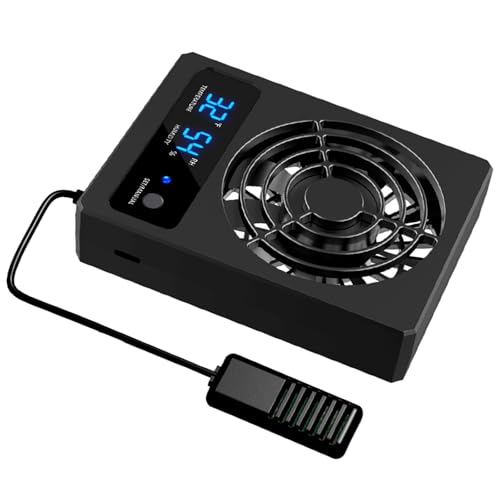 Terrarien Ventilator Kühlventilator Reptilien Tanks Hängende Luftkühler Automatische Kühler Temperaturregelung Kühlung von TENYELE