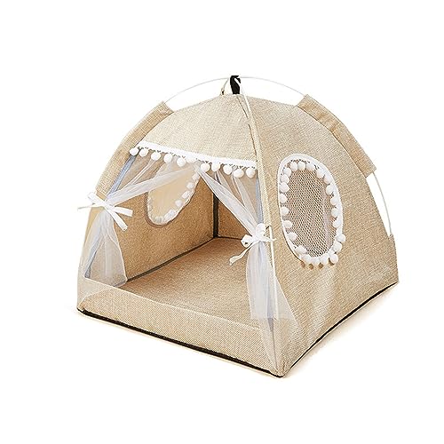 Tragbares faltbares Haustierzelt, Häuser für Katzen, Hunde, Haus, Käfig für Outdoor-Welpen, Camping, für Katzen, Zelte für kleine Outdoor-Aktivitäten, für große Camping von TENYELE