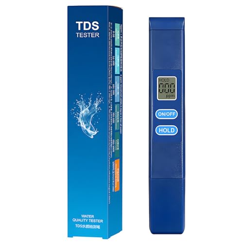 Tragbarkeitsmesser Digitaler Wassertester mit automatischer Kalibrierung für Heimaquarien Outdoor Wasserzähler Tragbarkeitsmesser Digitaler Wassertester mit automatischer Kalibrierung für Heimaquarien Outdoor Wasserzähler von TENYELE