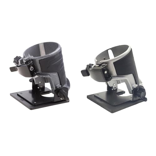 Trimmer-Basis, 65 mm, kompakte Oberfräse, neigbar, für 3709 370 RT0700C DRT50 Werkstattbank, Garage von TENYELE