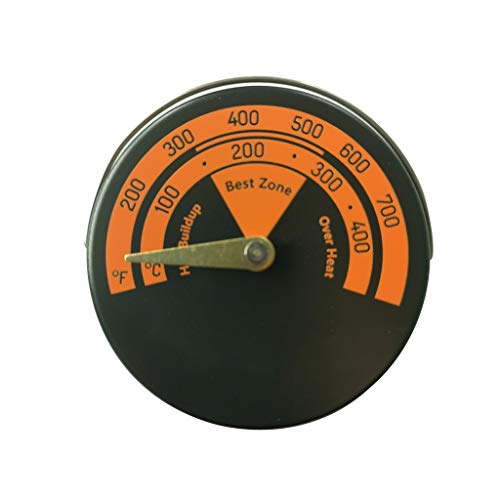 Ventilator Herd Thermometer für Holzscheite für Brenner Grill Ofen Temperaturmessgerät Messgerät Ventilator Herd Thermometer Ventilator Herd Thermometer für Holzscheite für Brenner Grill Ofen Temperaturmessgerät Messgerät Ventilator Herd Thermometer von TENYELE