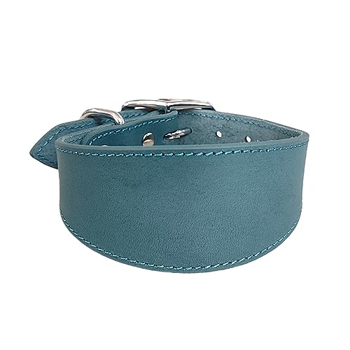 Verstellbares Hundehalsband, breites Leder, Halsbänder für große Hunde, italienische Windhunde, Haustierbedarf, Whippets, Lurcher, Windhunde Verstellbares Hundehalsband, breites Leder, Halsbänder für große Hunde, italienische Windhunde, Haustierbedarf, Whippets, Lurcher, Windhunde von TENYELE