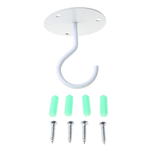 Wandhalterung Deckenhaken Halterung Aufhänger zum Aufhängen von Vogelfutterspendern Glockenspiel Dekoration Outdoor hängende Vogelfutterspender von TENYELE