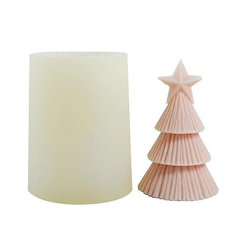 Weihnachtsbaum-Silikonform für die Herstellung von handgefertigten Seifen, Aromatherapien, Harz, Duftform Weihnachtsbaum-Silikonform für die Herstellung von handgefertigten Seifen, Aromatherapien, Harz, Duftform von TENYELE