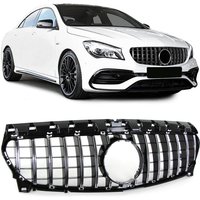 Kühlergrill - Mercedes CLA C117 W117 16-19 - Sportgrill - GLÄNZEND SCHWARZ/CHROM Kühlergrill - Mercedes CLA C117 W117 16-19 - Sportgrill - GLÄNZEND SCHWARZ/CHROM von TENZO-R