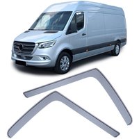 Seitliche Windabweiser – Mercedes Sprinter W907 ab 18 – Regen-/Windabweiser – Schwarz getönt von TENZO-R