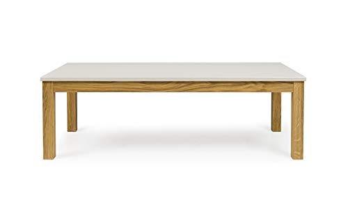 Tenzo 3570-083 Fresh Designer Sofatisch Holz, warm grey / eiche, 60 x 120 x 38 cm von TENZO