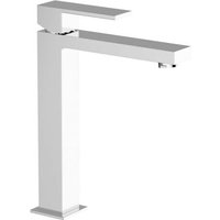 Hoher Waschtischmischer mit Click-Clack-Ablaufgarnitur aus verchromtem Messing - Teorema Pillar Hoher Waschtischmischer mit Click-Clack-Ablaufgarnitur aus verchromtem Messing - Teorema Pillar von TEOREMA RUBINETTERIA
