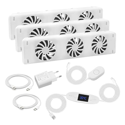 Heizkörper Ventilator, 3 Pack of 3 Fan Heizkörperverstärker Mit Windgeschwindigkeitsregler Heizkörper Ventilator, 3 Pack of 3 Fan Heizkörperverstärker Mit Windgeschwindigkeitsregler von TEOV