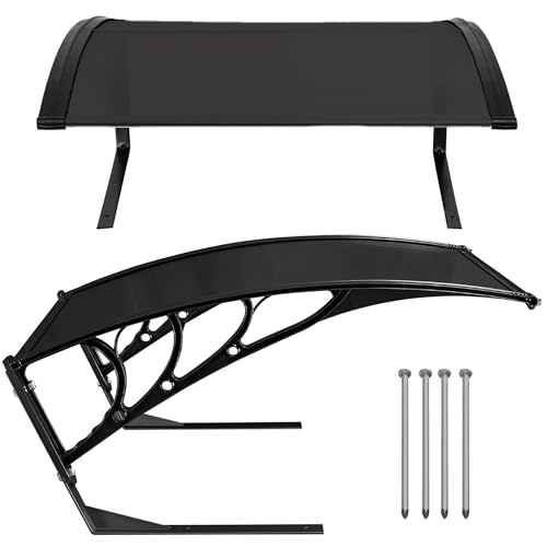 TEOV Mähroboter Garage 102x80x46cm, Witterungsbeständig UV-Schutz Garage Mähroboter Überdachung, Schwarz von TEOV