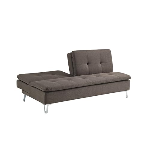 TEOYETTSF Attraktive Schokoladenfarbe, 1 Stück, Sofa, Bett, Stoff, gepolstert, Plüsch, Sitzgelegenheit, Wohnzimmermöbel von TEOYETTSF