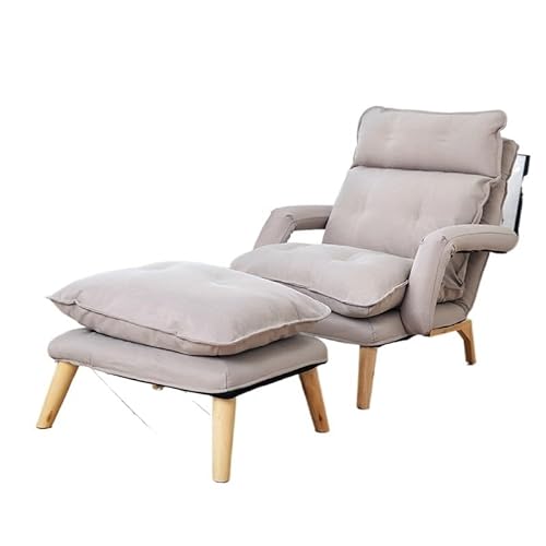 TEOYETTSF Lounge-Sessel, Stoff, zusammenklappbar, Einzel-Sofa, Wohnzimmer, faules Sofa, Großhandel von TEOYETTSF