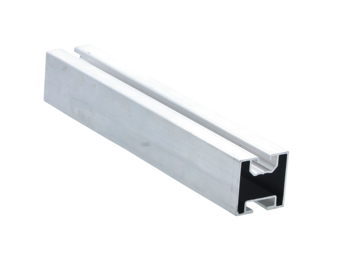 SILBERNE Aluminium-Schiene Solar Anlagen - 2,4 Meter SILBERNE Aluminium-Schiene Solar Anlagen - 2,4 Meter von TEPTO