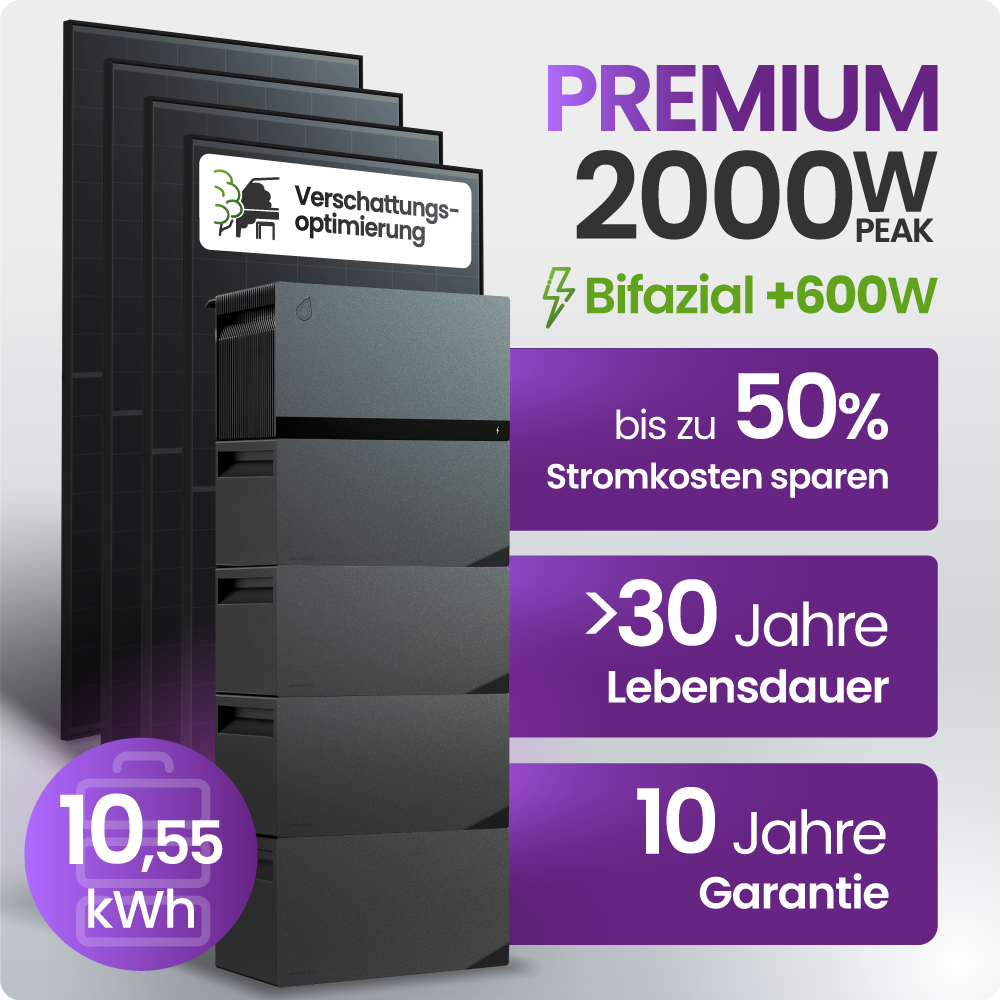 Tepto Premium 4 Balkonkraftwerk mit FoxEss Avocado 22 Pro 10,55kWh Tepto Premium 4 Balkonkraftwerk mit FoxEss Avocado 22 Pro 10,55kWh von TEPTO