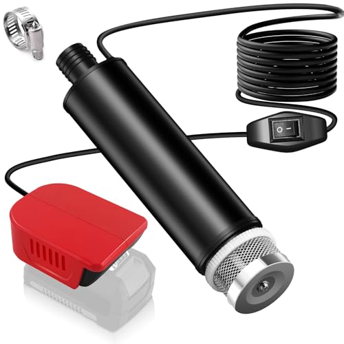 Mini-Wasserpumpe für Einhell PXC 18 V Li-Ionen-Akku, 635 GPH Kabellose Wassertransferpumpe Flachwasserpumpe für Pool, Garten, Aquarium (ohne Akku) von TEPULAS