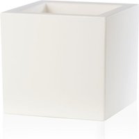 Teraplast - Eckiger weiß blumentopf 24,5x24,5 cm h 24,5 mod. Schio cubo Teraplast - Eckiger weiß blumentopf 24,5x24,5 cm h 24,5 mod. Schio cubo von TERAPLAST