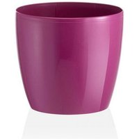 Outdoor runde Kunststoffvase Madeira Luxy Colour für Blumen und Pflanzen -22 cm / Peonia von TERAPLAST