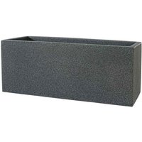 Pflanzgefäß Schio Box 80 80 cm - Granit - Granit von TERAPLAST