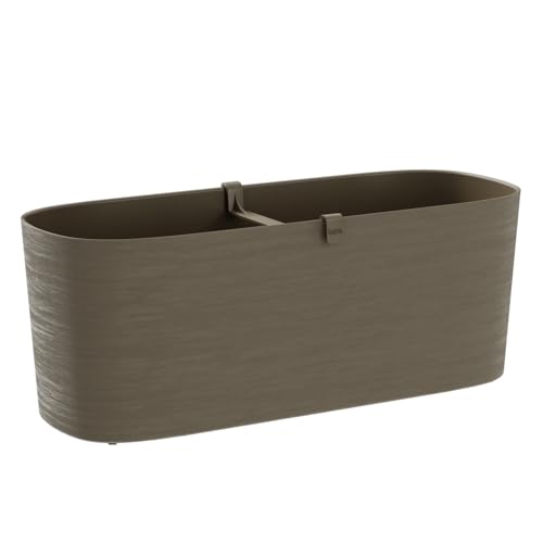 TERAPLAST Pflanztopf Paros rechteckig 50 x 18 cm Taupe TERAPLAST Pflanztopf Paros rechteckig 50 x 18 cm Taupe von TERAPLAST
