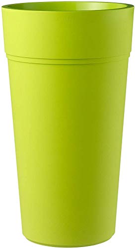 Teraplast Vase Stem, Elements, 65 cm, Zedernholz, Wasserreserve-System, 100% recycelbar von TERAPLAST