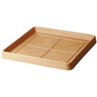 Teraplast - Blumen- und Pflanzentopf Untersetzer ''Quadro classic'' für Außenbereich -30 cm / Antik von TERAPLAST