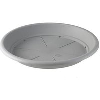 Teraplast - Untersetzer 'Tondo Basic'' für Pflanzentopf und Blumentopf -26 cm / Braun von TERAPLAST
