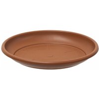 Untersetzer aura rund Clay braun 28 cm - Kunststoff - Teraplast Untersetzer aura rund Clay braun 28 cm - Kunststoff - Teraplast von TERAPLAST