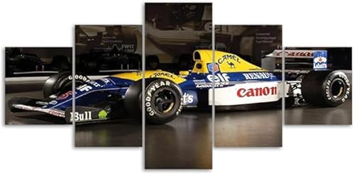 Leinwandbild 5 Teile Bilder 5 teilige Wandbilder Wandbilder Kunstdruck 150X80cm Mit Rahmen Vlies Leinwanddrucke Leinwandbilder Cadeau d'Halloween 5 teiliges wandbild von TERERGTS