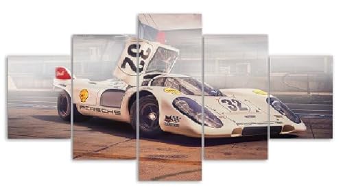 Leinwandbild 5 Teile Bilder 5 teilige Wandbilder Wandbilder Kunstdruck 150X80cm Mit Rahmen Vlies Leinwanddrucke Leinwandbilder Cadeau d'Halloween 5 teiliges wandbild von TERERGTS