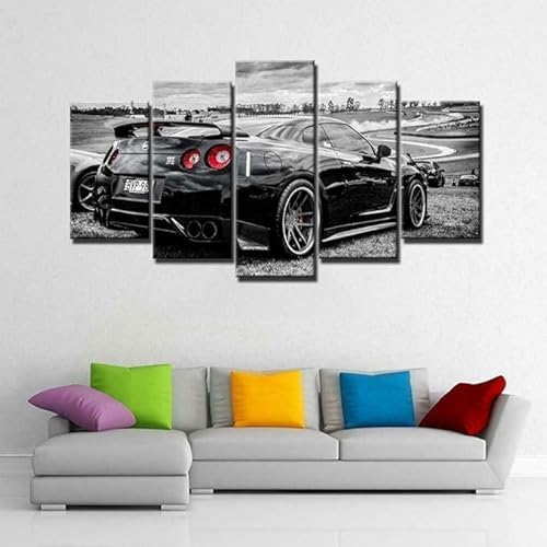 Leinwandbild 5 Teile Bilder 5 teilige Wandbilder Wandbilder Kunstdruck 150X80cm Mit Rahmen Vlies Leinwanddrucke Leinwandbilder Cadeau d'Halloween 5 teiliges wandbild Leinwandbild 5 Teile Bilder 5 teilige Wandbilder Wandbilder Kunstdruck 150X80cm Mit Rahmen Vlies Leinwanddrucke Leinwandbilder Cadeau d'Halloween 5 teiliges wandbild von TERERGTS