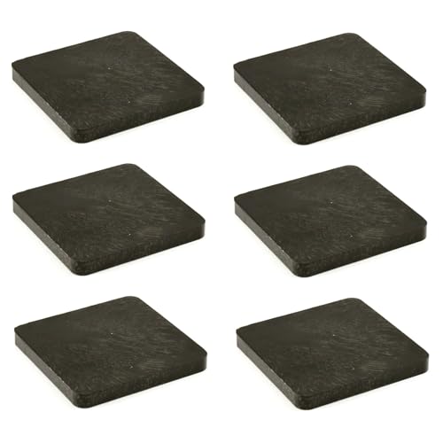 TERF® 70 mm x 70 mm x 2 mm, robuste Kunststoff-Unterlegscheiben, Abstandshalter, Kotflügelausrichtung, flache Platte, quadratische Verpackung, 2 mm Dicke, 20 Stück von TERF