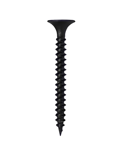 HSI HS SBS FG Schnellbauschrauben mit Feingewinde 3,9 x 35 mm 200 Stk. schwarz phosphatiert - Senkkopfschrauben für Gipsplatten und Holzkonstruktionen von TERGATO