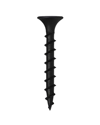 HSI HS SBS GG Schnellbauschrauben mit Grobgewinde 3,9 x 35 mm 100 Stk. schwarz phosphatiert - Senkkopfschrauben für Gipsplatten und Holzkonstruktionen von TERGATO