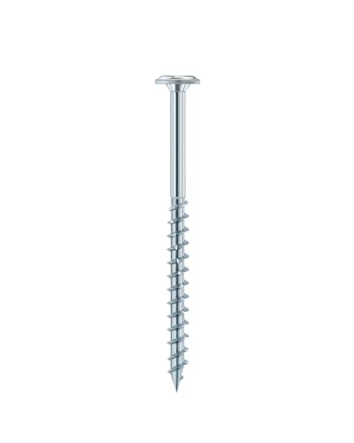 HSI HSeasy PRO TK Tordrive Tellerkopfschrauben 8x140 mm I 50 Stück I A2 Edelstahlschrauben rostfrei I Tellerschrauben speziell für Holzverbindungen HSI HSeasy PRO TK Tordrive Tellerkopfschrauben 8x140 mm I 50 Stück I A2 Edelstahlschrauben rostfrei I Tellerschrauben speziell für Holzverbindungen von TERGATO