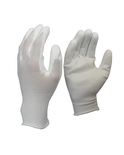 TERGATO Arbeitshandschuhe WorkGrip E300 XL - Größe 10-10 Paar - Montage - Polyerster-Endmmontagehandschuhe - PU - unisex - EN388 von TERGATO