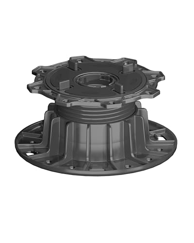 TERGATO HSI HS Terra Hero M Verstellfuß Profi-Pack 10 STK. - Terrassen Stelzlager höhenverstellbar 55-80 mm für schwere Steinplatten & Keramikfliesen, Tragfähigkeit 22 kN/Fuß TERGATO HSI HS Terra Hero M Verstellfuß Profi-Pack 10 STK. - Terrassen Stelzlager höhenverstellbar 55-80 mm für schwere Steinplatten & Keramikfliesen, Tragfähigkeit 22 kN/Fuß von TERGATO