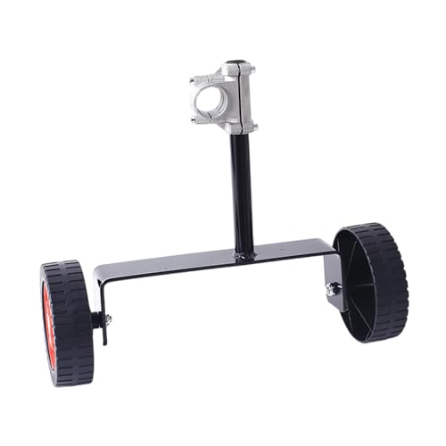 28 mm Rohr-Rasenrad, Hilfsstabilisator für seitlich montierte Freischneider, Gartenwerkzeug, Zubehör, verstellbare Radbefestigung von TERNCOEW