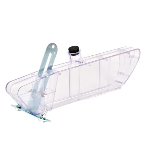 ABS Tischsägen-Schutzhülle mit transparenter Abdeckung für 101–250 mm verbesserte und Sichtbarkeit, Schnellspanner, Sägeschild von TERNCOEW