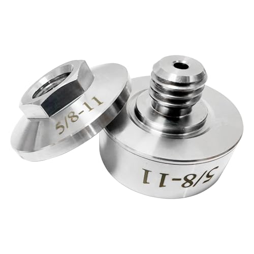 Mehrzweck-Winkelschleifer-Adapter, 5/8-11 Gewindeschäfte mit Flanschmutter für X sichere Befestigungen, Winkel, Schleifer, Flanschmutter-Set von TERNCOEW