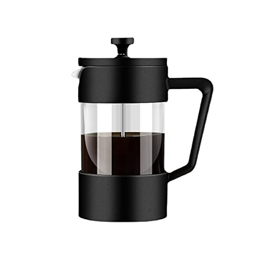 TERNCOEW 350/600/1000 ml Verdicktes Glas Kaffeepresse - Espresso- Kaffee Teebereiter Kaffee Handgemachte Milchpresse Druck von TERNCOEW