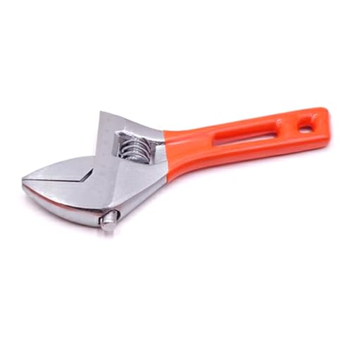 TERNCOEW Komfortables, verstellbares Werkzeug mit breiter Öffnung, 30 mm Backe, rutschfester Griff, tragbares Design für Sanitär-Wartung, breiter Maulschlüssel, verstellbarer Schraubenschlüssel TERNCOEW Komfortables, verstellbares Werkzeug mit breiter Öffnung, 30 mm Backe, rutschfester Griff, tragbares Design für Sanitär-Wartung, breiter Maulschlüssel, verstellbarer Schraubenschlüssel von TERNCOEW