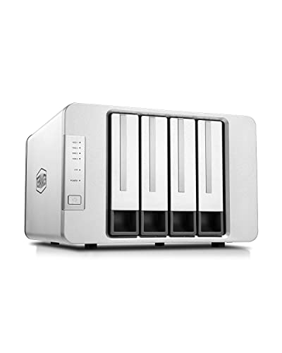 TERRAMASTER F4-421 NAS 4-Bay Cloud-Speicher Apollo Quad Core 1,5 GHz Plex Media Server Netzwerkspeicher(Ohne Festplatte) von TERRAMASTER