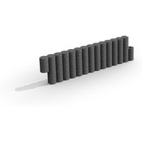TERRASOFT Begrenzungselement, 6er-Set, BxHxL: 8 x 27,5 x 100 cm, anthrazit - grau von TERRASOFT